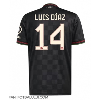 Bayern Munich Luis Diaz #14 Tricou Fotbal Replică 2025-26 Barbati Treilea